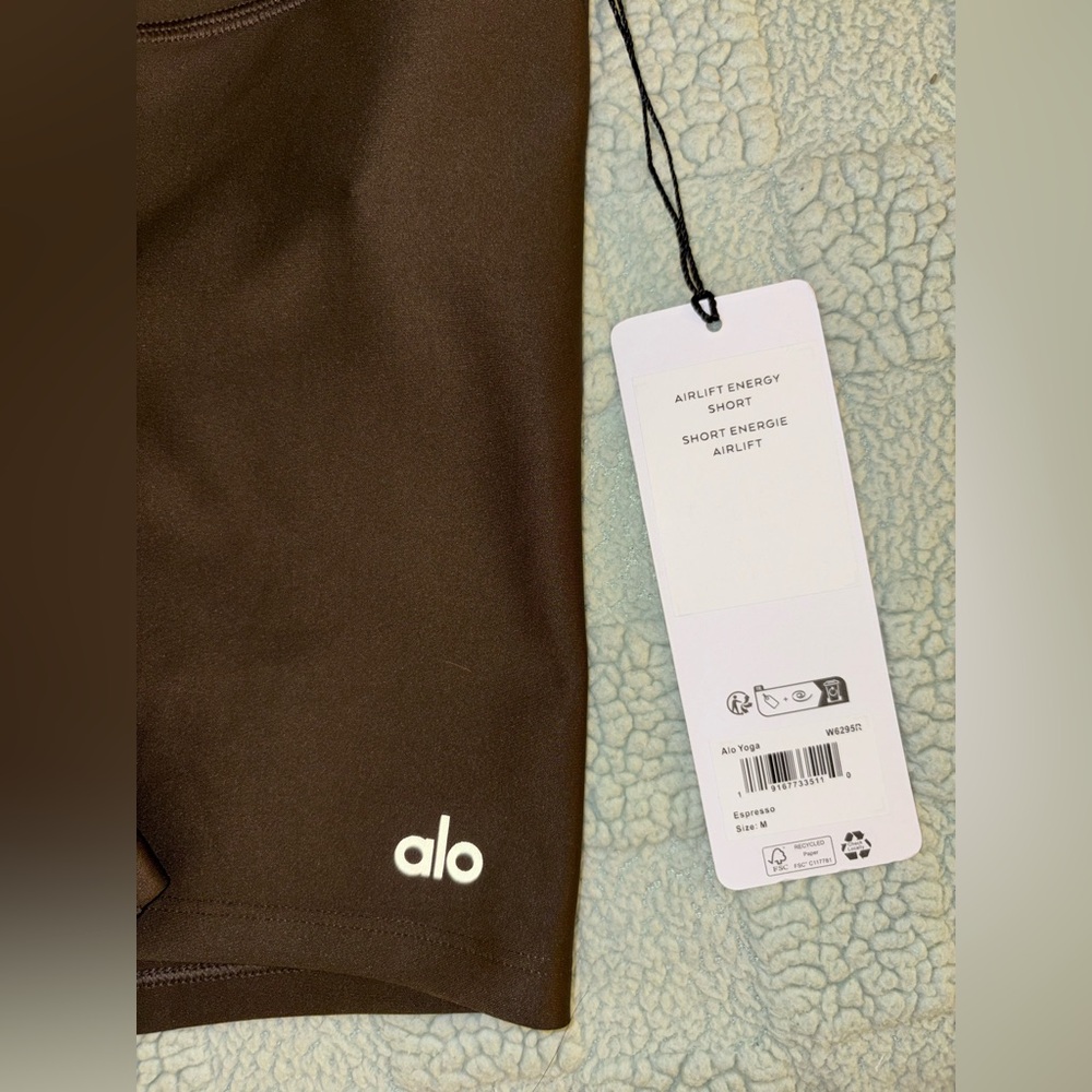 ALO Yoga 5” Airlift Energy Short Espresso - Picture 5 of 6